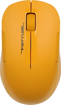 Мышь A4Tech Fstyler FG15CS Air2 желтый оптическая 1200dpi silent беспров. USB для ноутбука 3but - купить недорого с доставкой в интернет-магазине