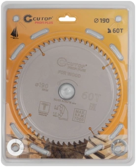 Диск пильный по дер. Cutop 75-19060Т d=190мм d(посад.)=30мм (циркулярные пилы) - купить недорого с доставкой в интернет-магазине