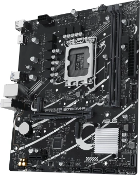 Материнская плата Asus PRIME B760M-F Soc-1700 Intel B760 2xDDR5 mATX AC`97 8ch(7.1) GbLAN RAID+HDMI - купить недорого с доставкой в интернет-магазине