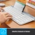 Клавиатура Logitech K580 белый/серебристый USB беспроводная BT/Radio slim Multimedia (920-009209) - купить недорого с доставкой в интернет-магазине