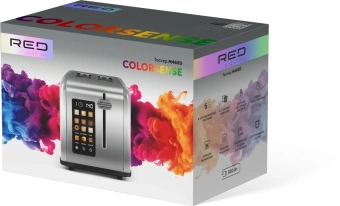 Тостер Red Solution Colorsense M460D 900Вт серебристый/серый - купить недорого с доставкой в интернет-магазине