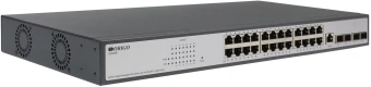 Коммутатор Origo OS3228P/370W OS3228P/370W/A1A (L3) 24x1Гбит/с 4SFP+ 24PoE+ 370W управляемый - купить недорого с доставкой в интернет-магазине