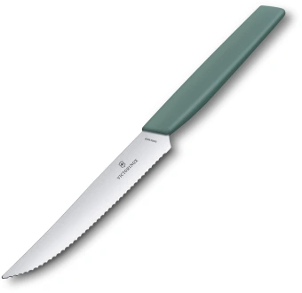 Набор ножей кухон. Victorinox Swiss Modern 6.9006.12W43B компл.:2предм. зеленый блистер - купить недорого с доставкой в интернет-магазине