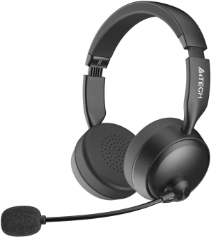 Наушники с микрофоном A4Tech BH230 черный мониторные BT оголовье (BH230 BLACK) - купить недорого с доставкой в интернет-магазине