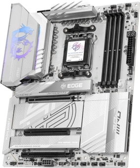 Материнская плата MSI MPG X870E EDGE TI WIFI SocketAM5 AMD X670 4xDDR5 ATX AC`97 8ch(7.1) 5Gigabit RAID+HDMI - купить недорого с доставкой в интернет-магазине