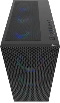 ПК IRU Tactio 520B6GP TWR Ryzen 5 7600 (3.8) 32Gb SSD1Tb RTX5060 8Gb Windows 11 Pro 64 GbitEth 750W черный (RUS) (2130959) - купить недорого с доставкой в интернет-магазине