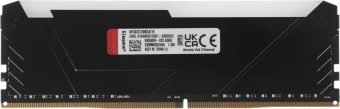 Память DDR4 16GB 3200MHz Kingston KF432C16BB2A/16 Fury Beast RGB RTL Gaming PC4-25600 CL16 DIMM 288-pin 1.35В single rank с радиатором Ret - купить недорого с доставкой в интернет-магазине