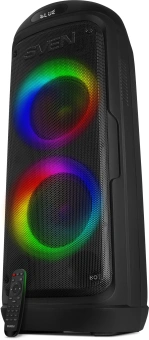 Колонка порт. Sven AC PS-770 черный 100W 1.0 BT/3.5Jack 10м 4400mAh (АС PS-770) - купить недорого с доставкой в интернет-магазине