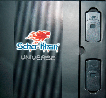 Охранная система Scher-Khan Universe 2 брелок без ЖК дисплея - купить недорого с доставкой в интернет-магазине