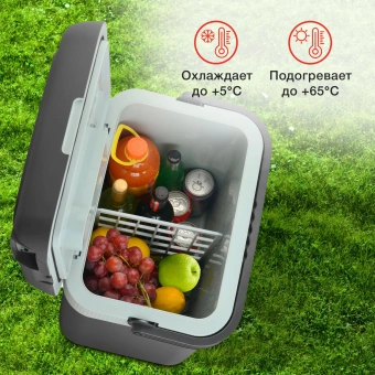 Автохолодильник Starwind CF-132 32л 48Вт серый/голубой - купить недорого с доставкой в интернет-магазине