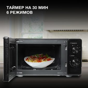 Микроволновая Печь Hyundai HYM-M2045 20л. 700Вт черный - купить недорого с доставкой в интернет-магазине