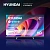 Телевизор LED Hyundai 32" H-LED32BS5100 WebOS Frameless Metal черный/серый HD 60Hz DVB-T DVB-T2 DVB-C DVB-S DVB-S2 USB WiFi Smart TV