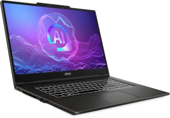 Ноутбук MSI Venture A17 AI A2HMG-002XRU Ryzen 7 260 16Gb SSD512Gb AMD Radeon 780M 17.3" IPS FHD (1920x1080) без ОС grey WiFi BT Cam (9S7-17UK11-002) - купить недорого с доставкой в интернет-магазине