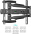 Кронштейн для телевизора Onkron NP47 черный 40"-75" макс.35кг настенный поворот и наклон - купить недорого с доставкой в интернет-магазине