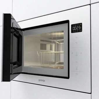 Микроволновая печь Gorenje BM251SG2WG 25л. 900Вт белый (встраиваемая) - цена, купить или заказать с доставкой в интернет-магазине Микроволновая печь Gorenje BM251SG2WG 25л. 900Вт белый (встраиваемая) - купить недорого с доставкой в интернет-магазине