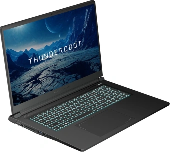 Ноутбук Thunderobot Range 17 G2A Evo Ryzen 7 H255 16Gb SSD1Tb NVIDIA GeForce RTX5050 8Gb 17.3" IPS FHD (1920x1080) Windows 11 Pro black WiFi BT Cam (JT009U00QRU) - купить недорого с доставкой в интернет-магазине