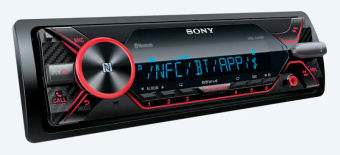 Автомагнитола Sony DSX-A416BT 1DIN 4x55Вт v3.0 RDS - купить недорого с доставкой в интернет-магазине