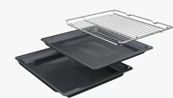 Духовой шкаф Электрический Bosch Serie 8 HBG7741W1 белый - купить недорого с доставкой в интернет-магазине