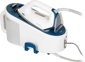 Парогенератор Braun IS5145WH 2400Вт белый/синий - купить недорого с доставкой в интернет-магазине
