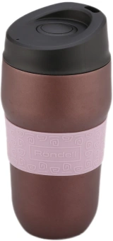 Термокружка для напитков Rondell Tierno RDS-1958 0.32л. фиолетовый/черный картонная коробка - купить недорого с доставкой в интернет-магазине