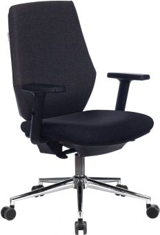 Кресло Бюрократ CH-545SL серый 38-417 крестов. металл хром - купить недорого с доставкой в интернет-магазине