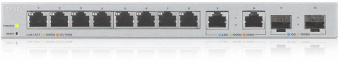 Коммутатор Zyxel XGS1210-12-ZZ0102F (L2) 8x1Гбит/с 2x2.5Гбит/с 2SFP+ управляемый - купить недорого с доставкой в интернет-магазине