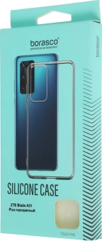 Чехол (клип-кейс) BoraSCO для ZTE Blade A31 Plus прозрачный (40857) - купить недорого с доставкой в интернет-магазине