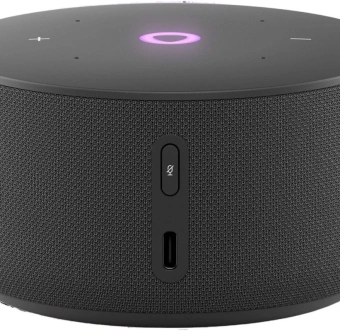 Умная колонка Yandex Станция Мини 3 Алиса черный 12W 1.0 BT/Wi-Fi (YNDX-00027BLK) - купить недорого с доставкой в интернет-магазине