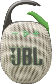 Колонка порт. JBL Clip 5 песочный 7W Mono BT 10м 1400mAh - купить недорого с доставкой в интернет-магазине