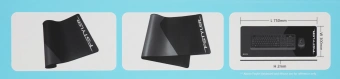Коврик для мыши A4Tech FStyler FP70 XL черный 750x300x2мм (FP70 BLACK) - купить недорого с доставкой в интернет-магазине
