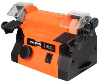 Электроточило Patriot BG 110 100Вт 9000об/мин d=50мм t=13мм - купить недорого с доставкой в интернет-магазине