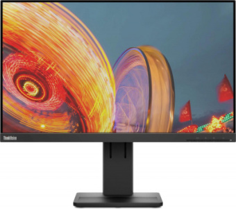 Монитор Lenovo 23.8" ThinkVision E24q-20 черный IPS 4ms 16:9 HDMI M/M матовая HAS Piv 1000:1 300cd 178гр/178гр 2560x1440 75Hz DP 2K 5.05кг - купить недорого с доставкой в интернет-магазине