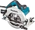 Циркулярная пила (дисковая) Makita HS7611K 1600Вт (ручная) D диска.:190мм