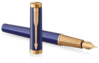 Ручка перьев. Parker Ingenuity Core F570 (2182009) Blue GT F сталь нержавеющая подар.кор. - купить недорого с доставкой в интернет-магазине