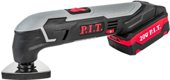 Многофункциональный инструмент P.I.T. PMT20H-035A/1 черный/серый - купить недорого с доставкой в интернет-магазине