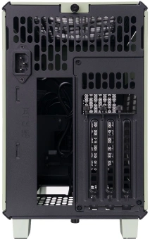 Корпус Thermaltake TR100 Matcha зеленый без БП miniITX 8x140mm 2x200mm 2xUSB3.0 audio bott PSU - купить недорого с доставкой в интернет-магазине