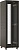 Шкаф коммутационный Hyperline (TTBR-4268-DD-RAL9004) напольный 42U 600x800мм пер.дв.перфор. задн.дв.перфор. 2 бок.пан. 800кг черный 710мм 2055мм IP20 сталь