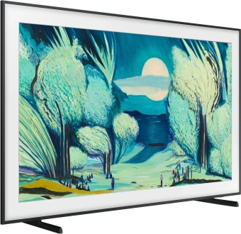 Телевизор QLED Samsung 85" QE85LS03FAUXRU The Frame черный 4K Ultra HD 120Hz DVB-T2 DVB-C DVB-S2 USB WiFi Smart TV - купить недорого с доставкой в интернет-магазине
