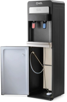 Кулер AEL LD-AEL-805a напольный электронный черный/золотистый - купить недорого с доставкой в интернет-магазине