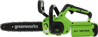Цепная пила Greenworks G40CS30K2 аккум. дл.шины:12" (30cm) 1аккум. 2Ач ЗУ (2007807UA) - купить недорого с доставкой в интернет-магазине