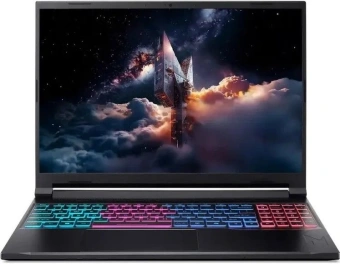 Ноутбук Acer Nitro V 15 ANV15-52-59TU Core i5 13420H 16Gb SSD512Gb NVIDIA GeForce RTX5050 8Gb 15.6" IPS FHD (1920x1080) без ОС black WiFi BT Cam (NH.QZ7CD.005) - купить недорого с доставкой в интернет-магазине