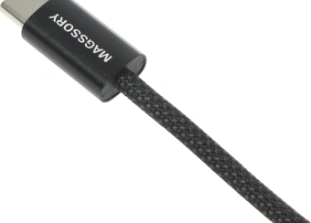 Кабель Magssory CBL002 USB Type-C (m)-USB Type-C (m) 1.5м черный коробка - купить недорого с доставкой в интернет-магазине