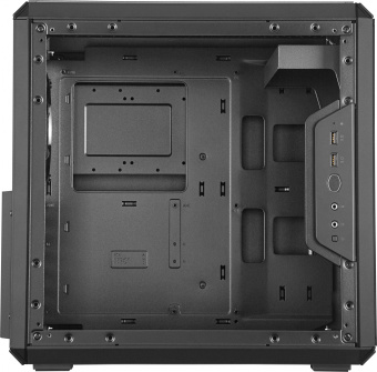 Корпус Cooler Master MasterBox Q500L черный без БП ATX 2x120mm 2x140mm 2xUSB3.0 audio bott PSU - купить недорого с доставкой в интернет-магазине