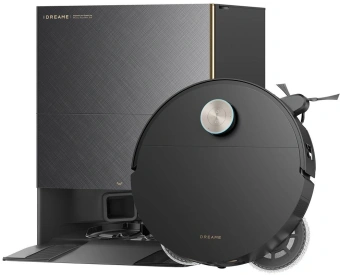 Пылесос-робот Dreame X60 Ultra Complete 75Вт черный - купить недорого с доставкой в интернет-магазине