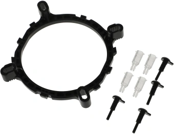 Устройство охлаждения(кулер) Digma D-CPC95-2 120x120x25mm Soc-AM5/AM4/1200/1700/1851 черный 3-pin 29dB Al 95W 185gr Ret - купить недорого с доставкой в интернет-магазине