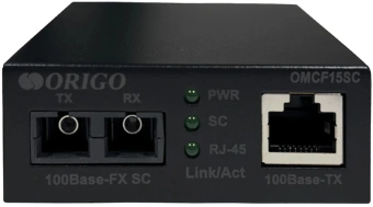 Медиаконвертер Origo OMCF15SC OMCF15SC/A1A - купить недорого с доставкой в интернет-магазине