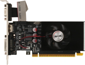 Видеокарта Afox PCI-E AF610-2048D3L7-V6 NVIDIA GeForce GT 610 2Gb 64bit GDDR3 810/1333 DVIx1 HDMIx1 CRTx1 HDCP Ret - купить недорого с доставкой в интернет-магазине
