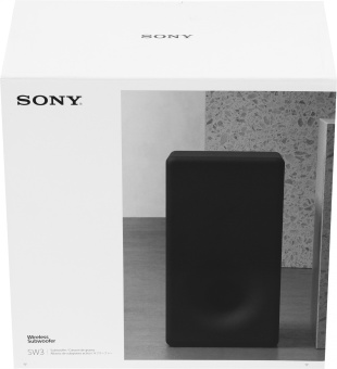 Сабвуфер Sony SA-SW3 200Вт черный - купить недорого с доставкой в интернет-магазине