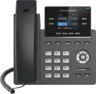 Телефон IP Grandstream GRP-2612G черный - купить недорого с доставкой в интернет-магазине