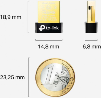 Сетевой адаптер Bluetooth TP-Link UB400 USB 2.0 - купить недорого с доставкой в интернет-магазине